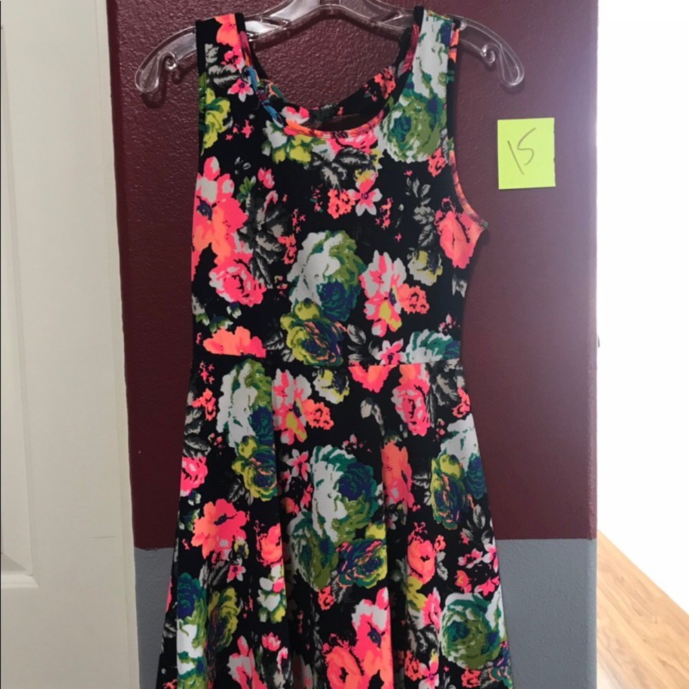 Large Colorful Charlotte Russe Dress